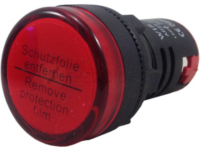 Đèn báo pha Led 220VAC màu đỏ